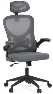 AUTRONIC Kancelárska stolička KA-K2021 GREY, sivá