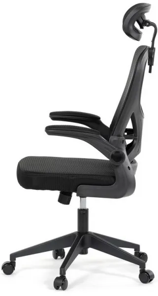 AUTRONIC Kancelárska stolička KA-K2021 BK, čierna