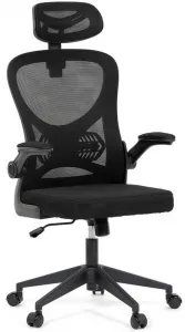 AUTRONIC Kancelárska stolička KA-K2021 BK, čierna