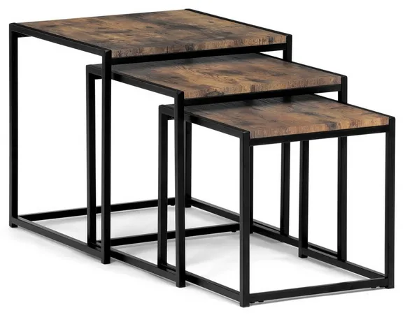 AUTRONIC konferenčné stolíky AF-3003 OLW, set 3 ks