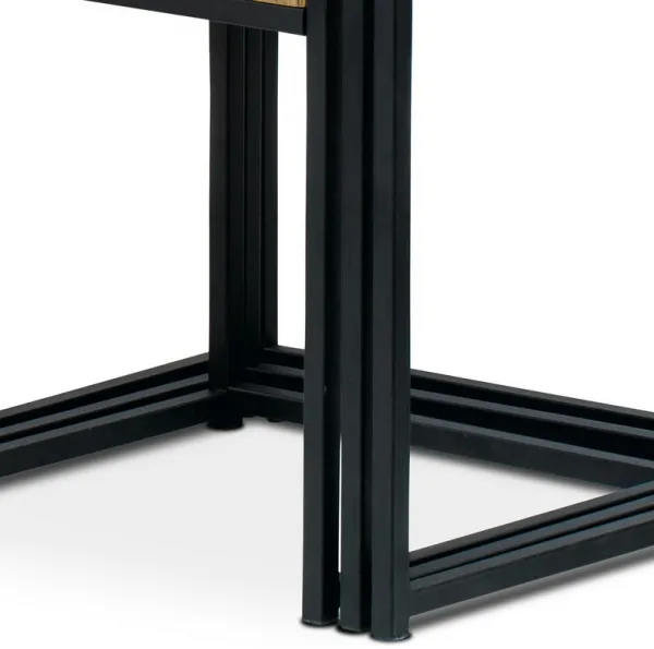 AUTRONIC konferenčné stolíky AF-3003 OLW, set 3 ks