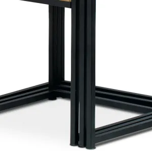 AUTRONIC konferenčné stolíky AF-3003 OLW, set 3 ks