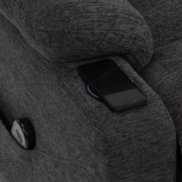 AUTRONIC polohovacie a relaxačné kreslo TV-S8348 GREY2