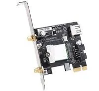 GIGABYTE GC-WB1733D-I, WiFi 802.11ac, Bluetooth 5, PCIe, Dual Band, 1734 Mb/s