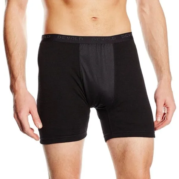 Devold DUO ACTIVE Pánske boxerky, čierna, veľkosť