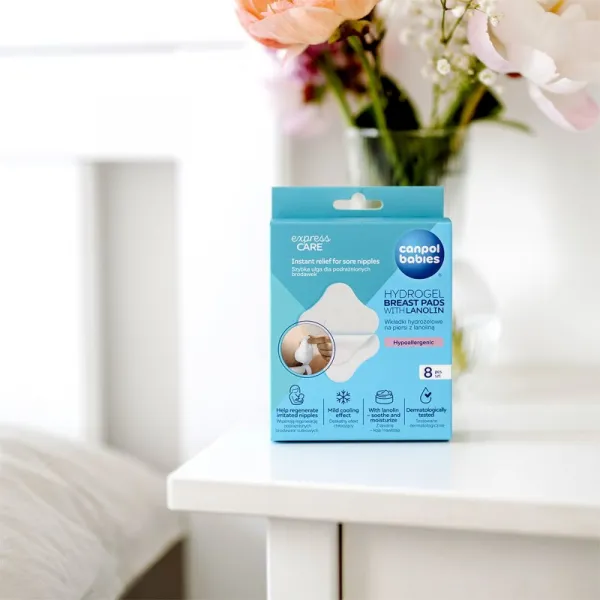 Canpol babies Hydrogel Breast Pads 8 ks