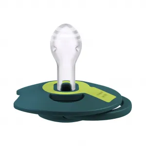 LOVI Cumlík silikónový dynamický Prime 6-18m 2ks Pistachio/Green