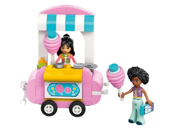 LEGO® Friends 42643 Stánok s cukrovou vatou a skúter
