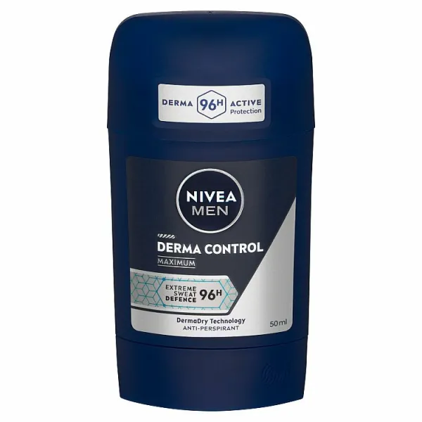 Nivea Men Derma Control tuhý antiperspirant 50 ml