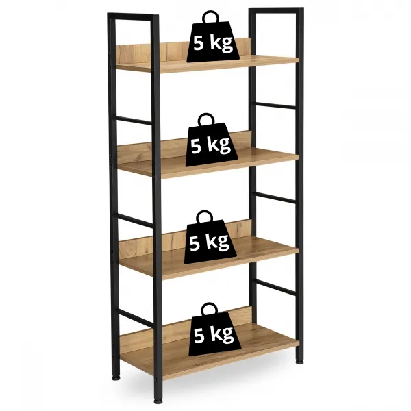 Priemyselná podkrovná knižnica Varberg Craft