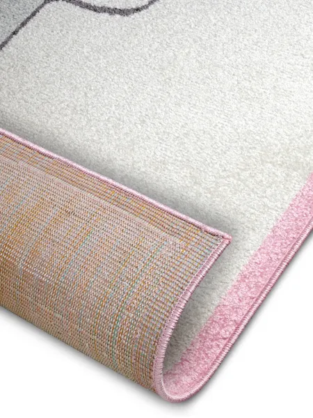 Hanse Home Collection koberce Detský koberček Adventures 105953 Cream Rose - 120x170 cm