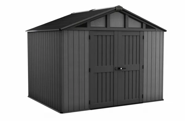 KETER Záhradný domček  GARRISON 10 x 8 | sivá