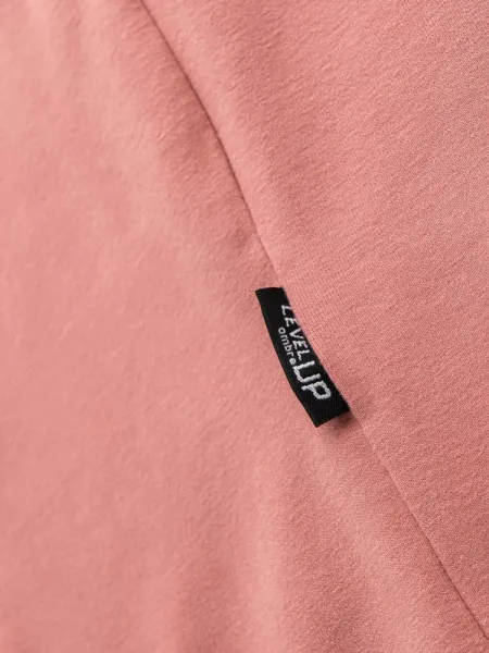 Trendy pánske tričko s krátkym rukávom ružové