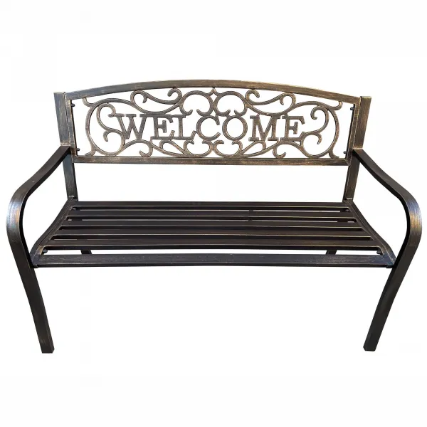 Ak furniture Zahradní lavička IRYS béžová