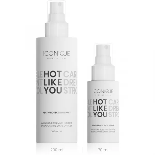 ICONIQUE Professional HOT LIKE YOU Heat-protection ochranný sprej na tepelnú úpravu vlasov 70 ml