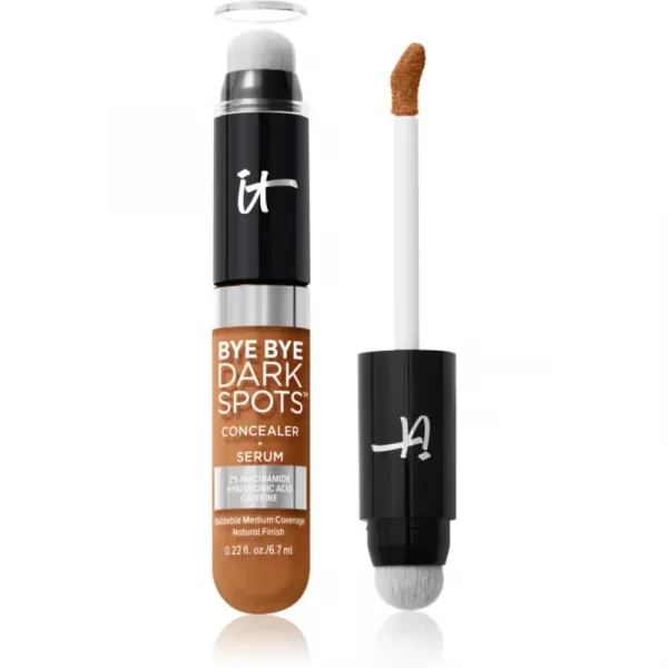 IT Cosmetics Bye Bye Dark Spots krémový krycí korektor pre ženy 44 Tan Warm 7 ml