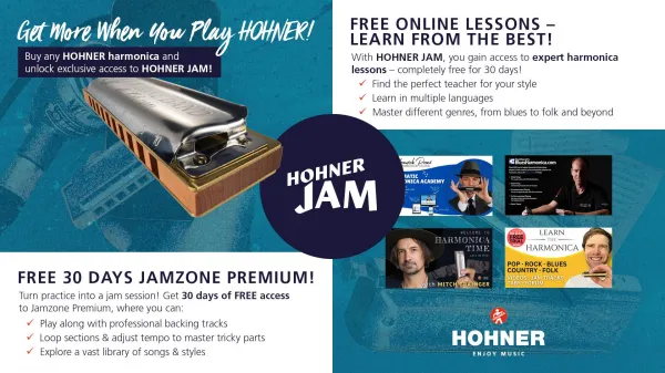 Hohner Rocket B-major