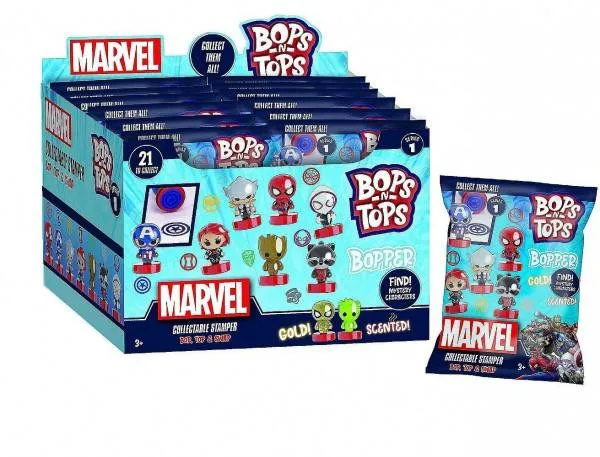 Pečiatky Marvel Bops
