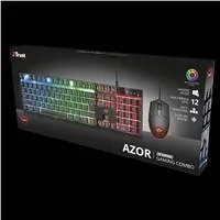 TRUST set klávesnica + myš GXT 838 Azor Gaming Combo CZ/SK