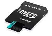ADATA MicroSDXC karta 128GB Premier Pro UHS-I V30S (R:100/W:80 MB/s) + SD adaptér