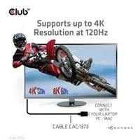 Kábel HDMI Club3D 2.1 Ultra High Speed HDMI™ 4K120Hz, 8K60Hz, 2m