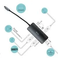 iTec USB-C Metal Nano Dock 4K HDMI + Power Delivery 60 W