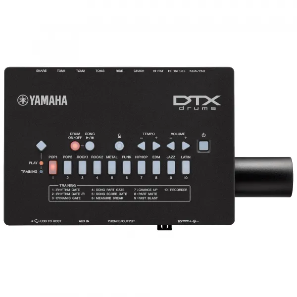 Yamaha DTX452K Black Elektronická bicia sada