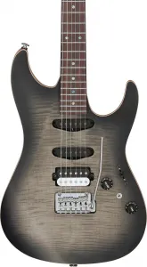 Ibanez Tom Quayle TQM2 Charcoal Black Burst Flat