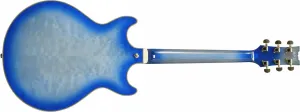 Ibanez AM93QM-JBB Jet Blue Burst Semiakustická gitara