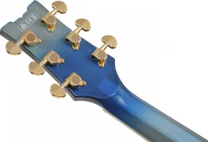 Ibanez AM93QM-JBB Jet Blue Burst Semiakustická gitara