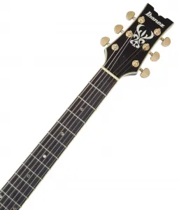 Ibanez AMH90-BK Black Semiakustická gitara