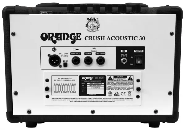Orange Crush Acoustic 30 Black Kombo pre elektroakustické nástroje
