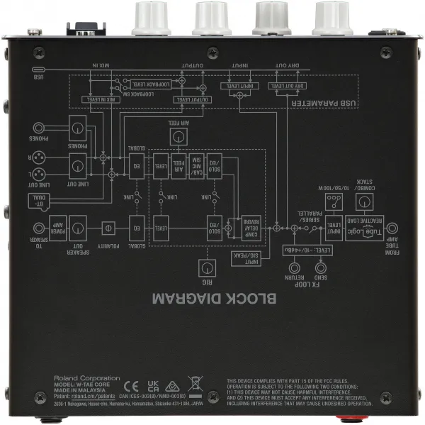 Boss Waza Tube Amp Expander Core Attenuátor Loadbox