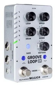 MOOER Groove Loop X2 Gitarový efekt
