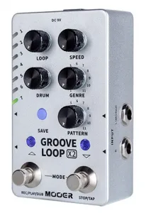 MOOER Groove Loop X2 Gitarový efekt