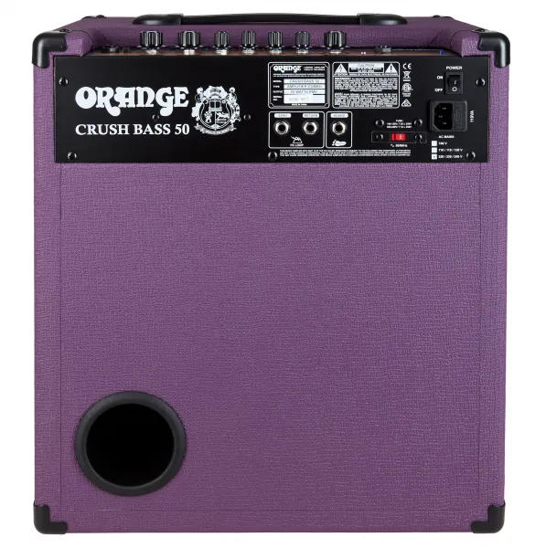 Orange Crush Bass 50 Glenn Hughes Limited Edition