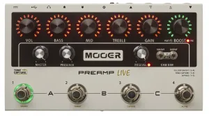MOOER Preamp LIVE Gitarový zosilňovač