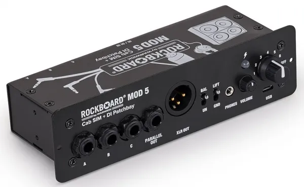 Rockboard MOD 5 - Cab SIM + DI Patchbay