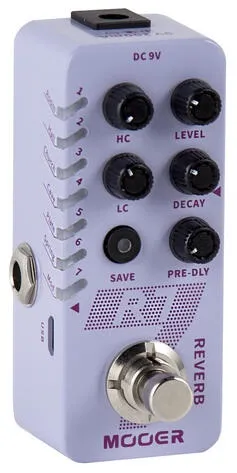 MOOER R7 Reverb Gitarový efekt