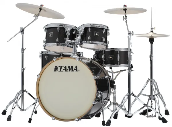 Tama Superstar Classic Maple Midnight Gold Sparkle Rock Set