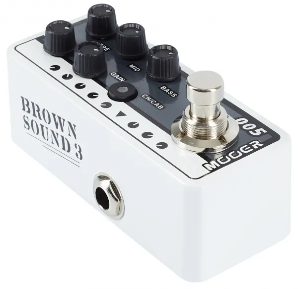 MOOER Micro PreAmp 005 - Brown Sound 3 Gitarový zosilňovač