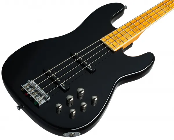 Markbass GV 4 Gloxy Val Black CR MP Black Elektrická basgitara
