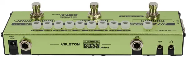 Valeton Dapper Bass Mini Basgitarový multiefekt