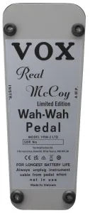 Vox Real McCoy Ltd Wah-Wah pedál