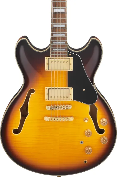 Ibanez John Scofield JSM10EM Two-tone Burst