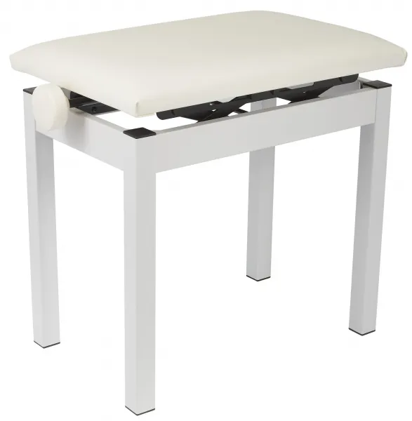 Korg PC-300 Kovová klavírna stolička White