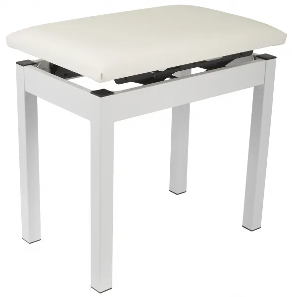 Korg PC-300 Kovová klavírna stolička White