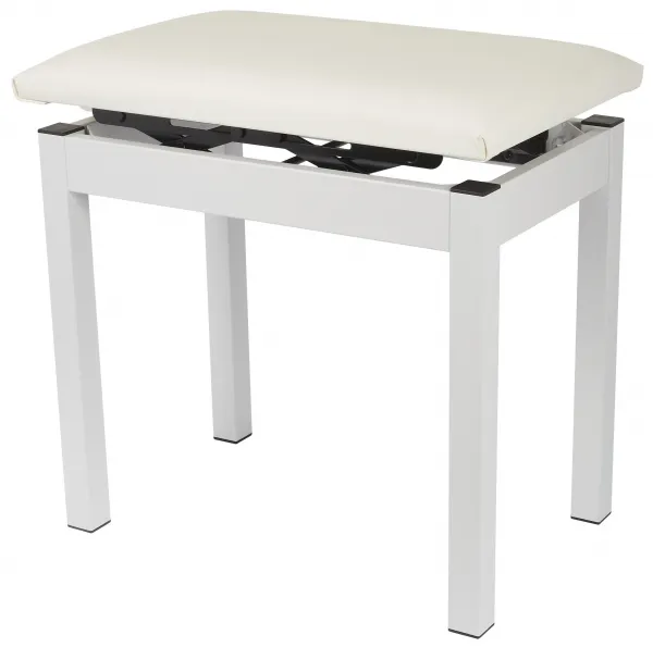 Korg PC-300 Kovová klavírna stolička White