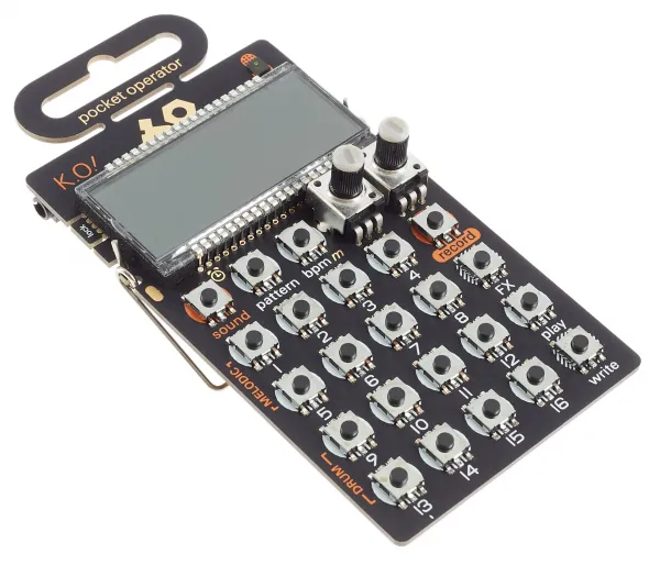Teenage Engineering PO-33 Pocket Operator K.O! Vreckový syntetizátor