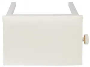 Korg PC-300 Kovová klavírna stolička White